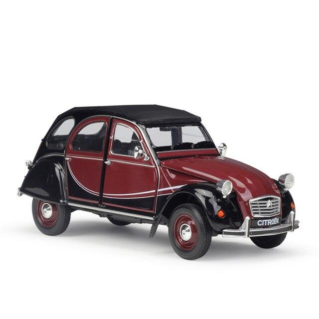 Voiture Miniature Citroën 2CV6 Charleston Rouge