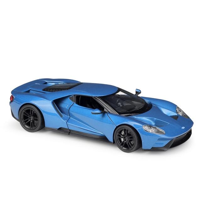 Voiture Miniature Ford GT 2017 Bleu