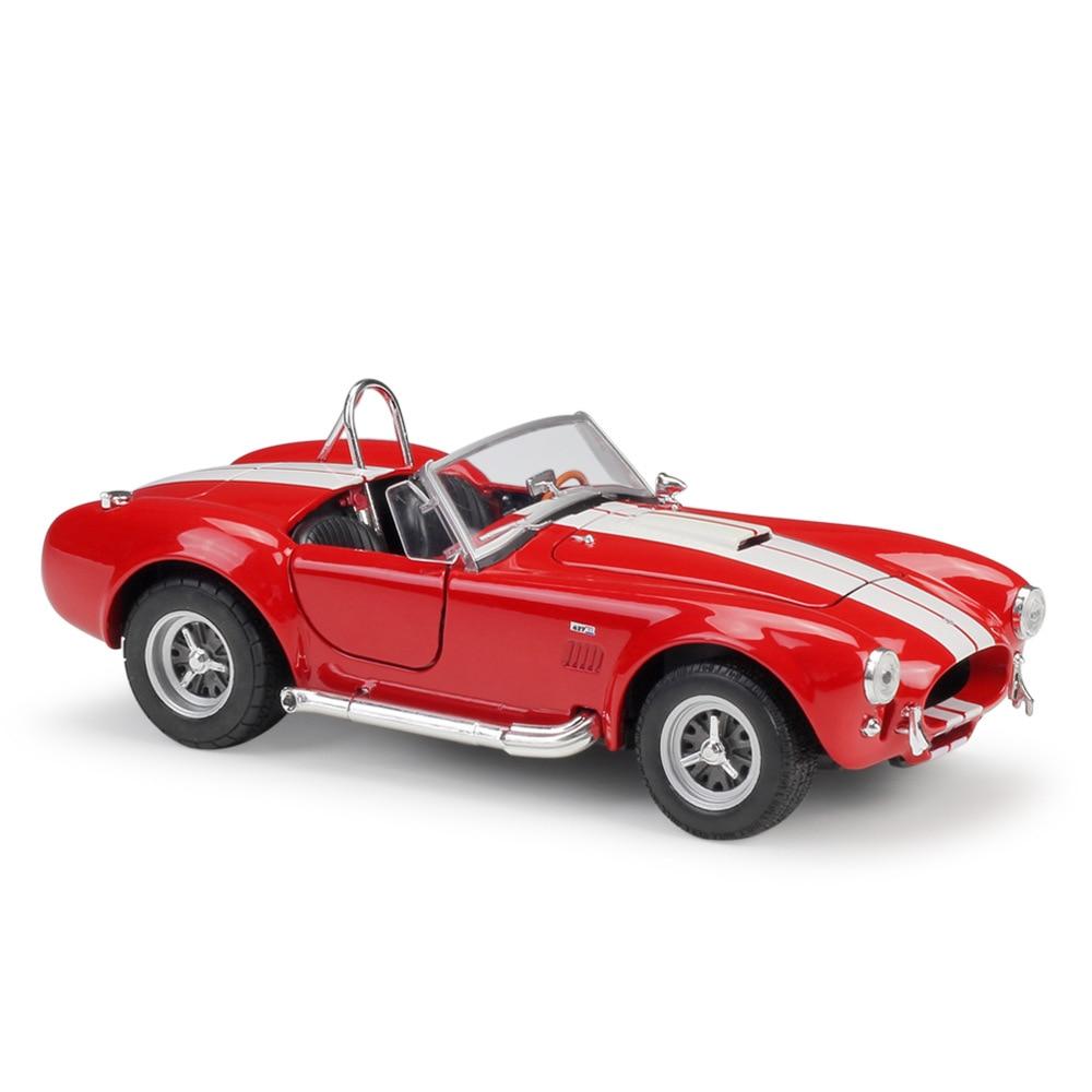 Voiture Miniature Shelby Cobra 427 Rouge