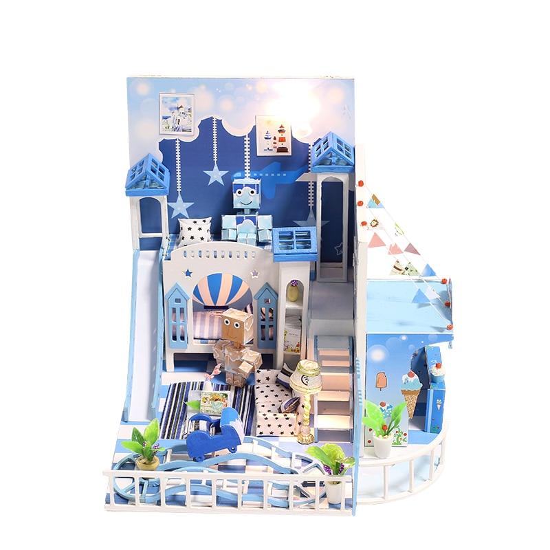 Maison Miniature Blue Robot | Miniature Land