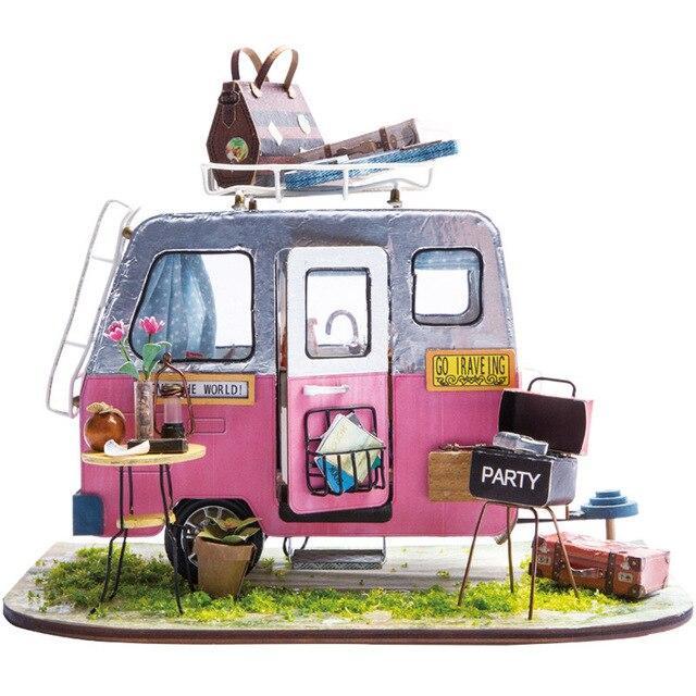 Maison Miniature Caravane Exotique | Miniature Land