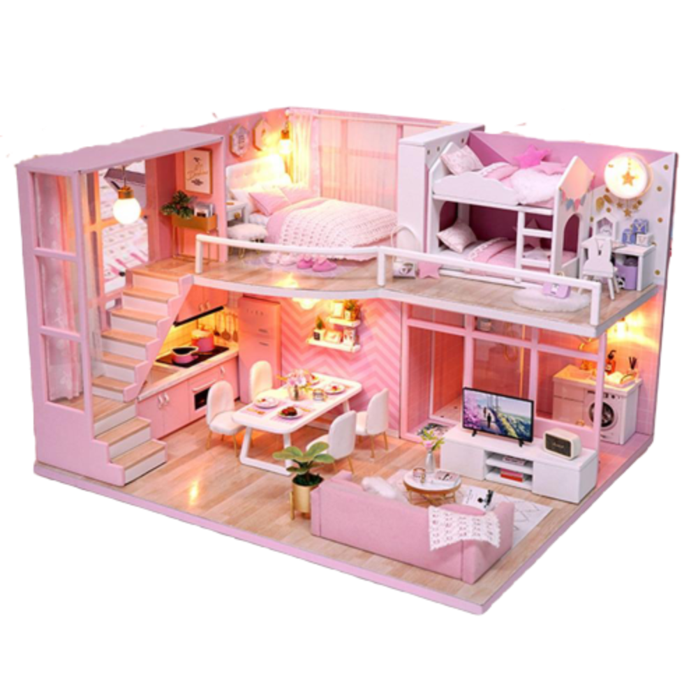 Maison Miniature Chambre Double | Miniature Land