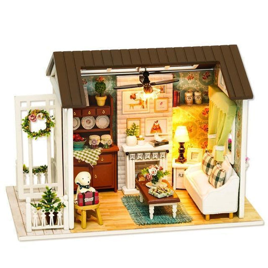 Maison Miniature Jouet Salon | Miniature Land