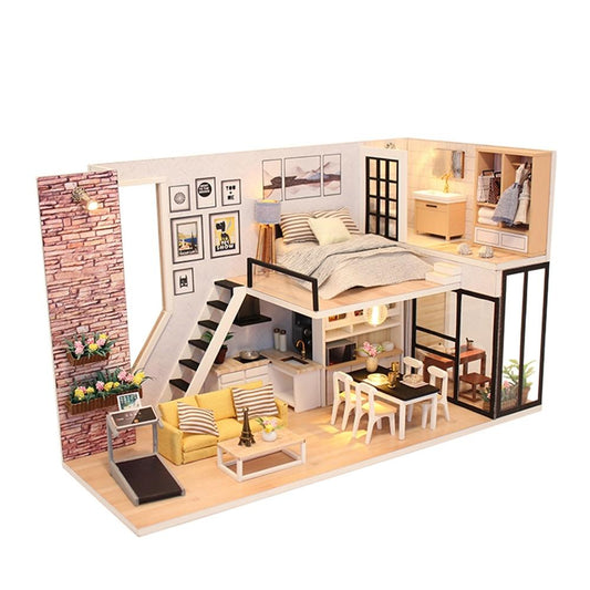 Maison Miniature Salon Moderne | Miniature Land