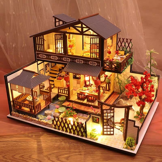 maison miniature villa japonaise