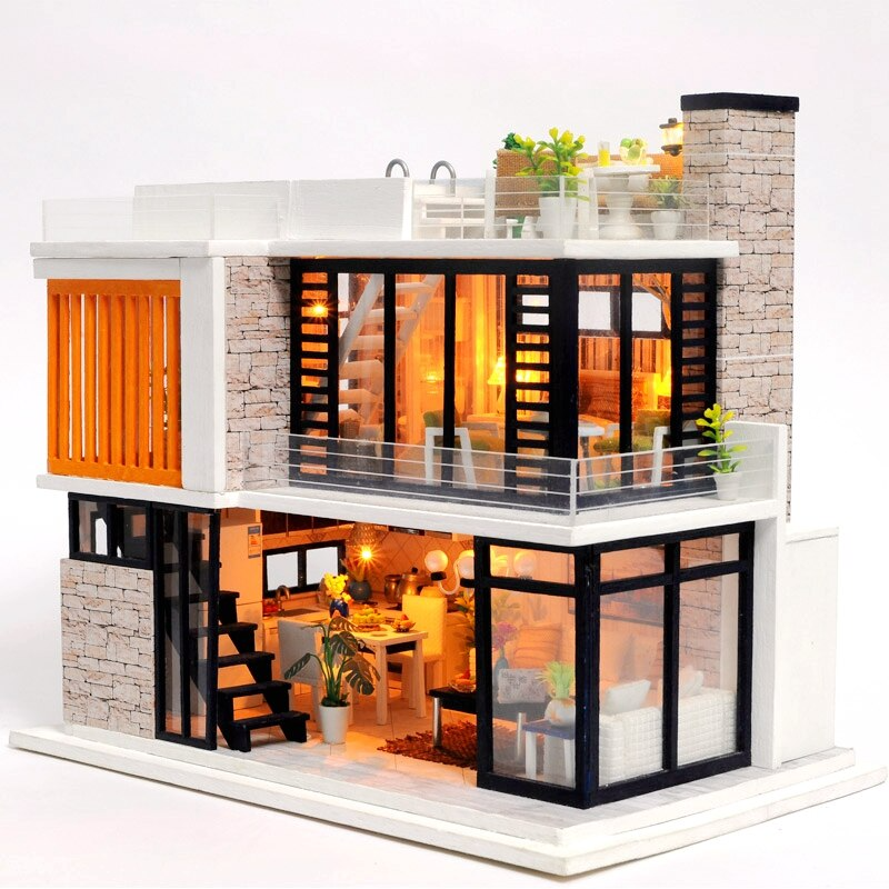 Maquette Miniature Villa Moderne