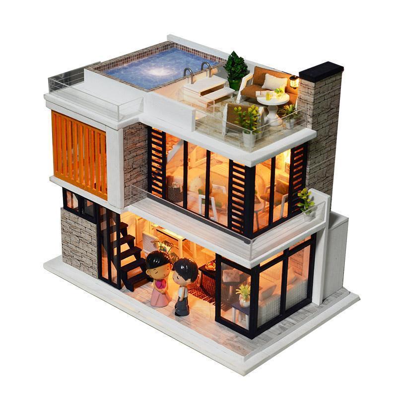 Maison Miniature Villa Moderne
