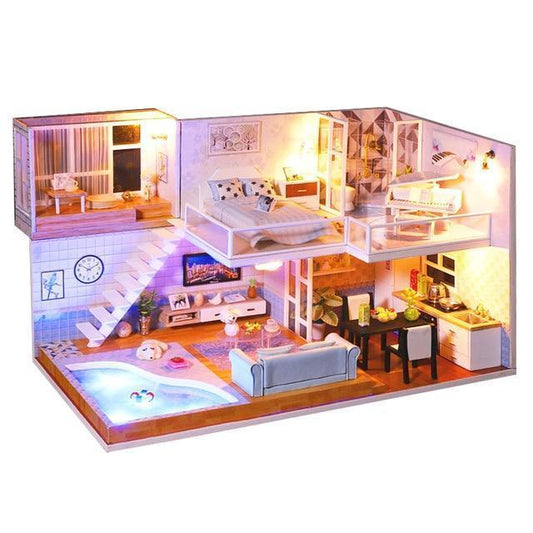 Maquette Maison Miniature Jacuzzi