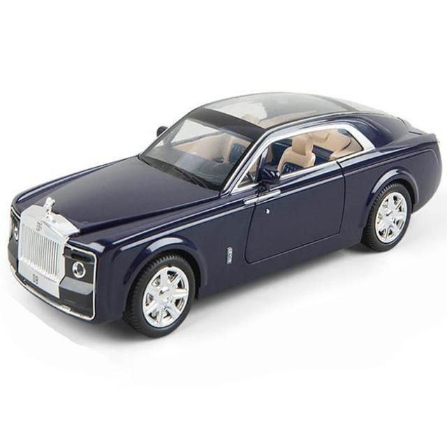 Voiture Miniature Rolls-Royce Sweptail Bleu