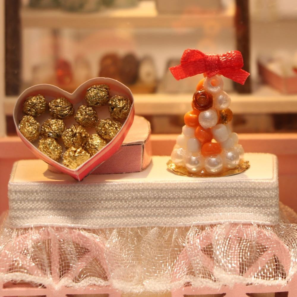 coeur miniature chocolatier