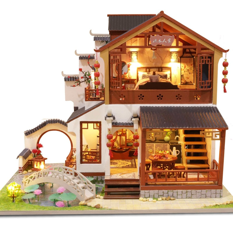 Maison Miniature Chasseur de Rêves Construction