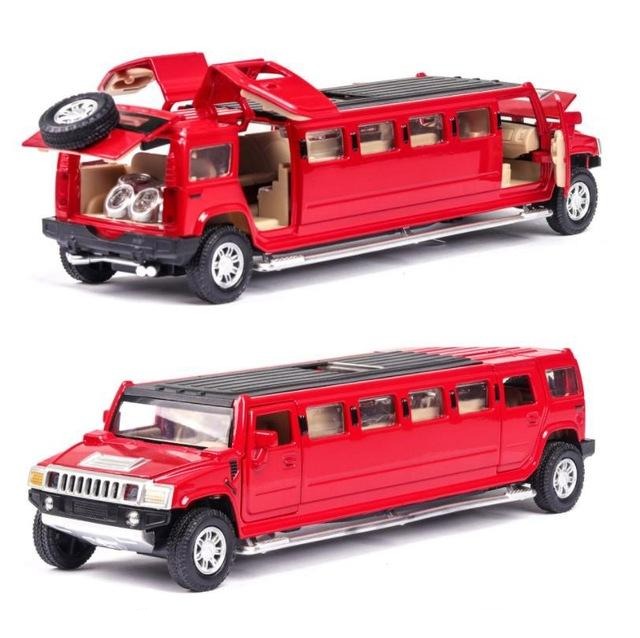 Voiture Miniature Hummer Limousine Rouge