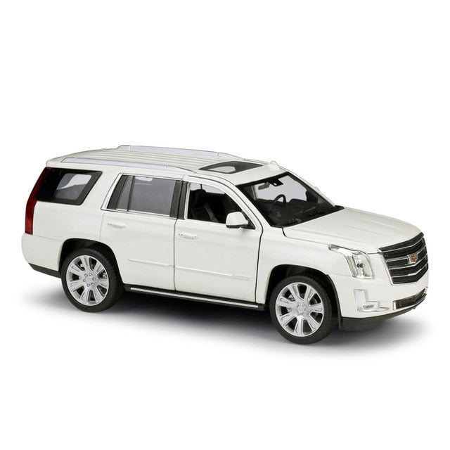 Voiture Miniature Cadillac Escalade SUV Blanc
