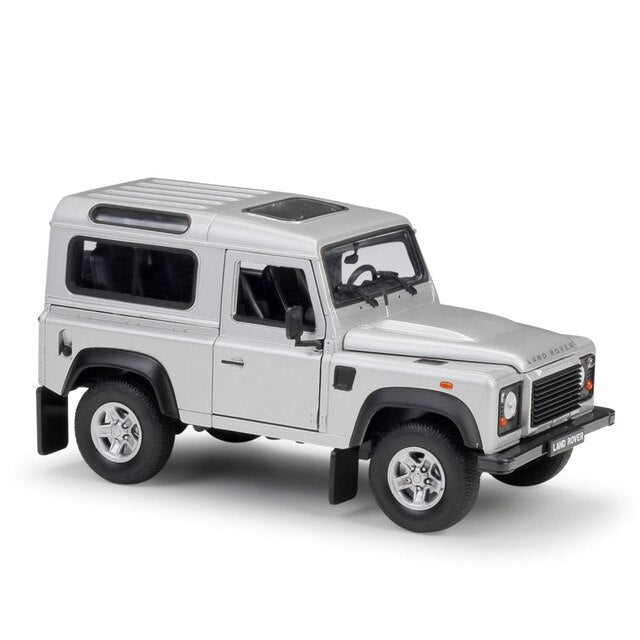 Miniature 4x4 Land Rover Defender Gris