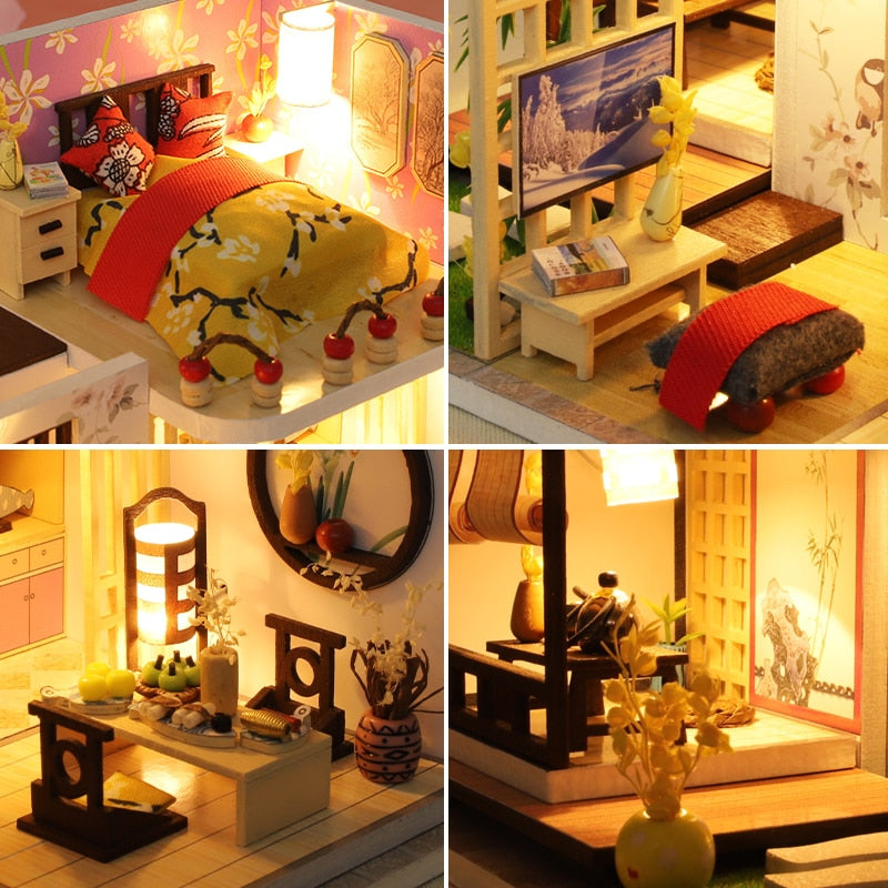 kit maison miniature suite japonaise
