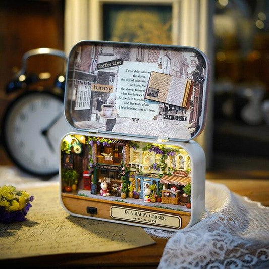 Boîte Miniature Ville Décor
