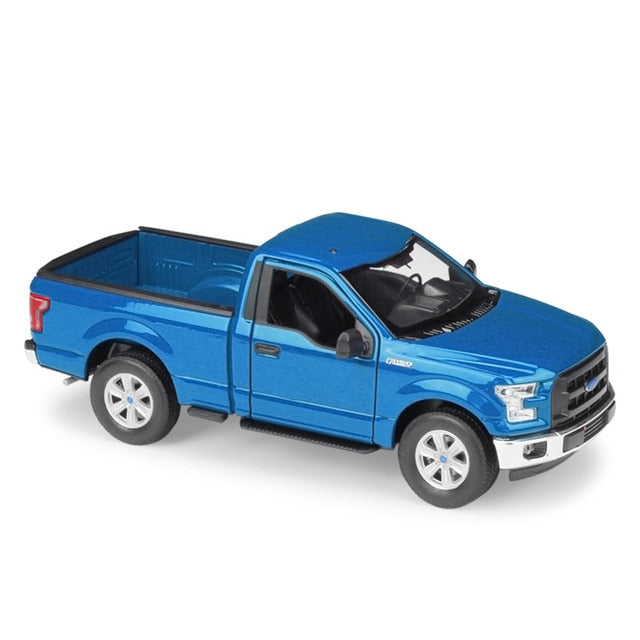 Voiture Miniature Ford F150 Regular Cab bleu