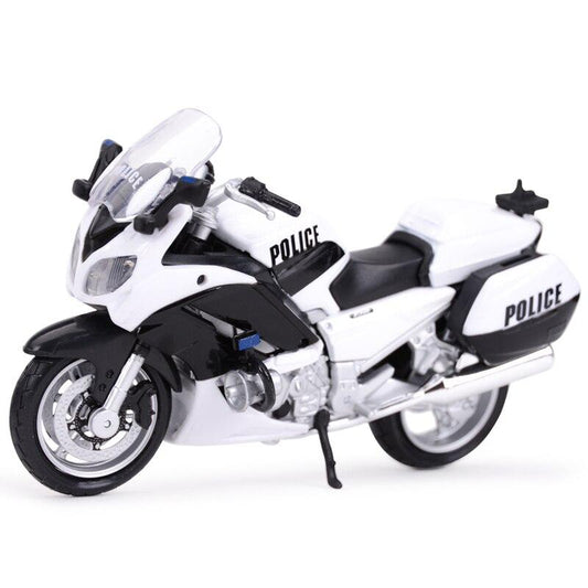 Moto Miniature Yamaha FJR1300A Blanc et Noir