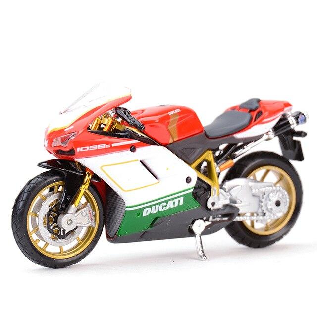 Moto Miniature Ducati 1098 S béquille