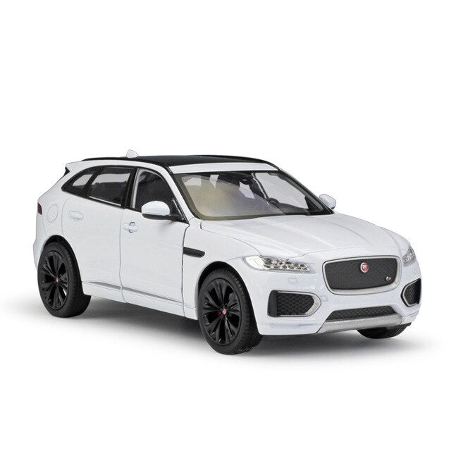 Voiture Miniature Jaguar F-Pace blanc