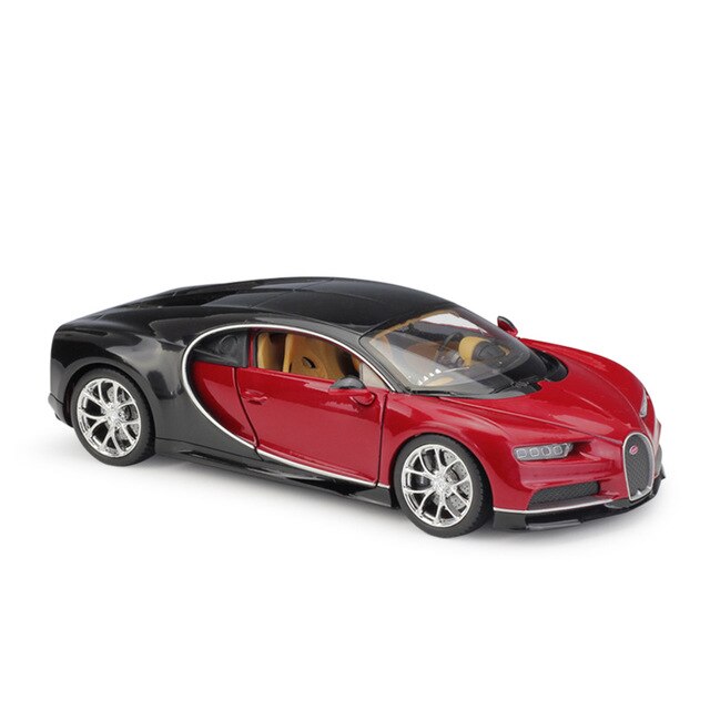 Voiture Miniature Bugatti Chiron rouge