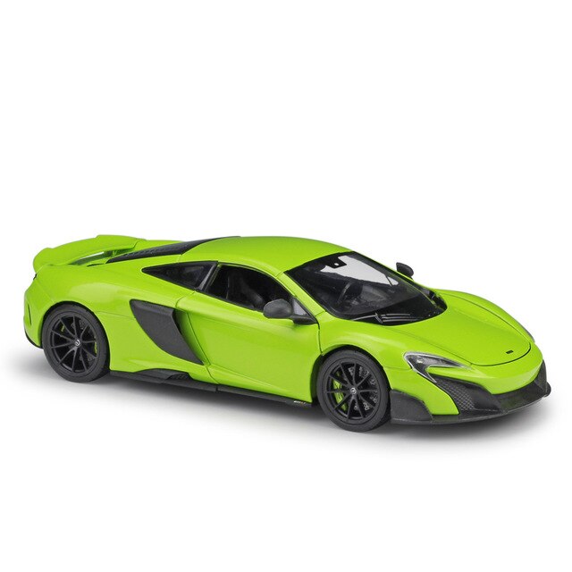 Voiture Miniature McLaren 675LT vert