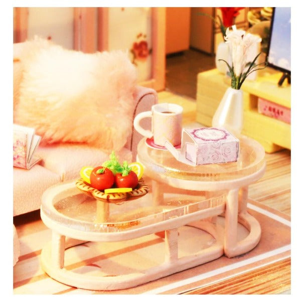 table miniature chambre amoureux