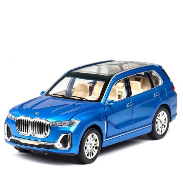 Voiture Miniature BMW X7 Bleu