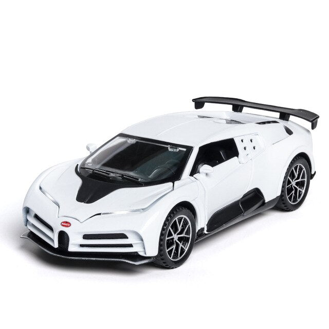 Voiture Miniature Bugatti Centodieci  Blanc