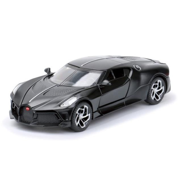 Voiture Miniature Bugatti La Voiture Noire Mat