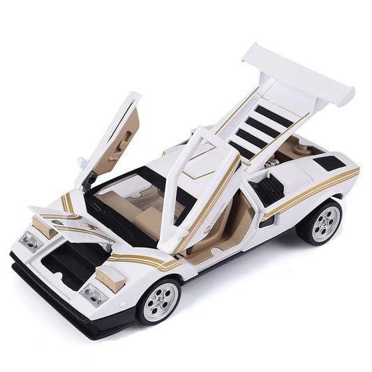 Voiture Miniature Lamborghini Countach LP500R Blanc