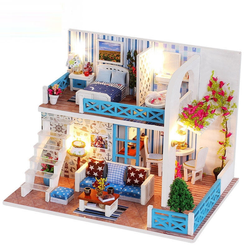 maison miniature loft italien