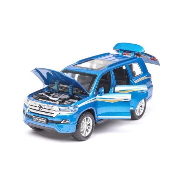 Voiture Miniature Toyota Land Cruiser  Bleu