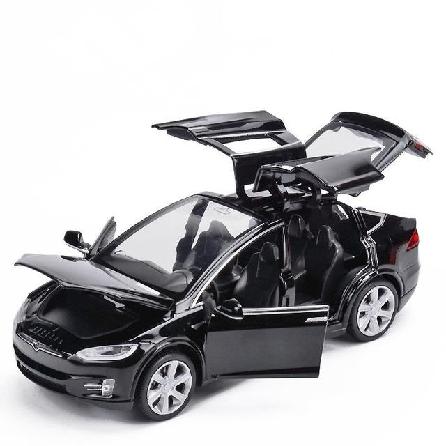 Voiture Miniature Tesla Model X noir